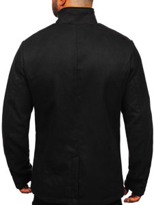 Le manteaux pour homme noir Bolf 8857