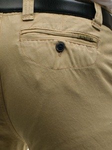 Le pantalon chino pour homme beige Bolf 6190