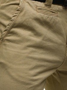 Le pantalon chino pour homme beige Bolf 6190