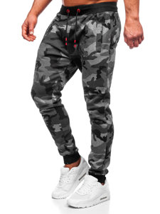 Le pantalon de sport pour homme camo-graphite Bolf KZ15