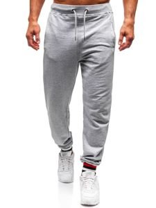 Le pantalon de sport pour homme gris Bolf 145368