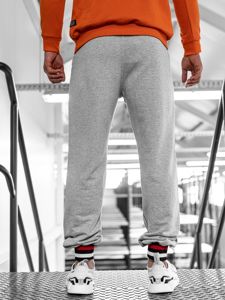 Le pantalon de sport pour homme gris Bolf 145368