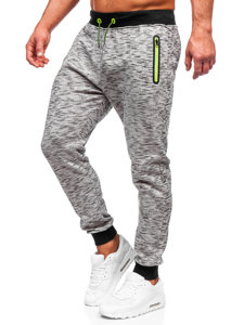 Le pantalon de sport pour homme gris Bolf 55037