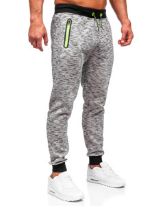 Le pantalon de sport pour homme gris Bolf 55037