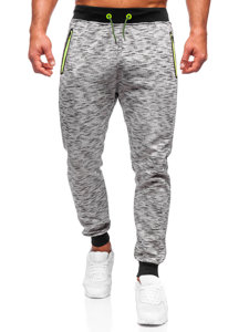 Le pantalon de sport pour homme gris Bolf 55037