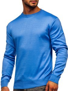 Le pull pour homme bleu Bolf GFC01