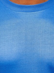 Le pull pour homme bleu Bolf GFC01