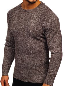 Le pull pour homme marron Bolf H1937