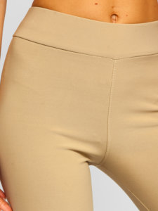 Legging pour femme beige Bolf YW01053      