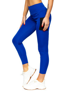 Legging pour femme bleu Bolf XL009