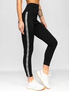 Legging pour femme noir Bolf TS210