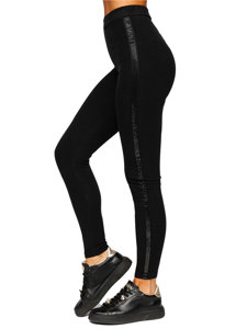 Legging pour femme noir Bolf W7101