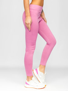 Legging pour femme rose Bolf YW01058      