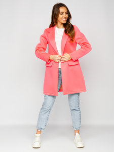 Manteau court pour femme rose Bolf 20672