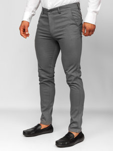 Pantalon chino pour homme graphite Bolf 5000-1