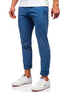 Pantalon chino pour homme indigo Bolf 1146