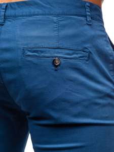 Pantalon chino pour homme indigo Bolf 1146