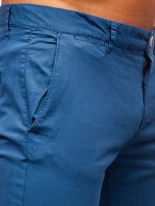 Pantalon chino pour homme indigo Bolf 1146