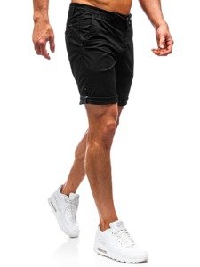 Pantalon court short pour homme noir Bolf 5919 