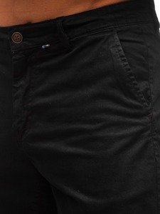 Pantalon court short pour homme noir Bolf 5919 