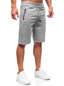 Pantalon court sportif gris pour homme Bolf JX511 