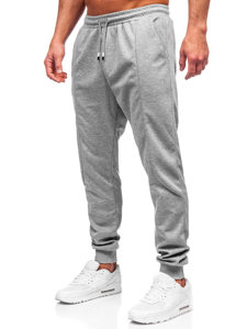 Pantalon de jogging sportif pour homme gris Bolf 8K183