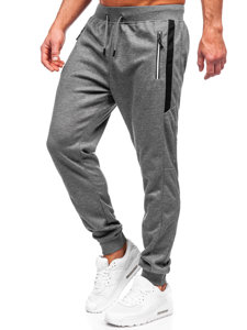 Pantalon de jogging sportif pour homme gris Bolf 8K212A