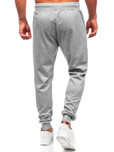 Pantalon de jogging sportif pour homme gris Bolf 8K220