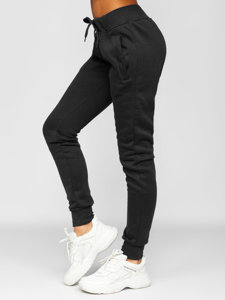 Pantalon de sport pour femme noir Bolf CK-01