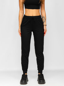 Pantalon de sport pour femme noir Bolf VE34