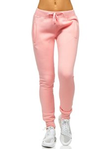 Pantalon de sport pour femme rose clair Bolf CK-01-38B