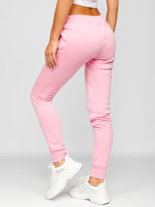 Pantalon de sport pour femme rose clair Bolf CK-01