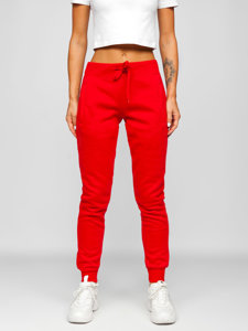 Pantalon de sport pour femme rouge clair Bolf CK-01