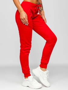 Pantalon de sport pour femme rouge clair Bolf CK-01