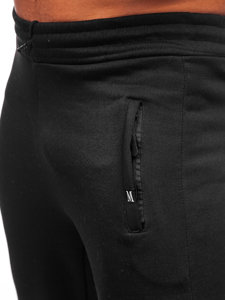 Pantalon de sport pour homme noir Bolf YK187