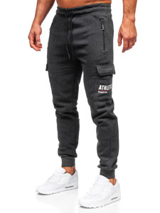 Pantalon jogger cargo de sport pour homme graphite Bolf JX6028