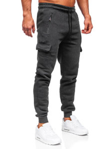 Pantalon jogger cargo de sport pour homme graphite Bolf JX6028