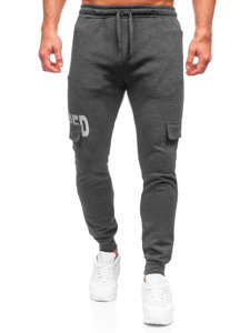 Pantalon jogger cargo pour homme graphite Bolf HW2176