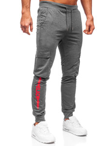 Pantalon jogger cargo pour homme graphite Bolf HW2357