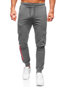 Pantalon jogger cargo pour homme graphite Bolf HW2357