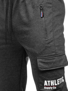 Pantalon jogger cargo pour homme graphite Bolf JX5061