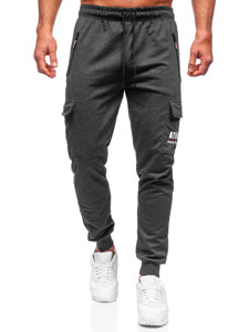 Pantalon jogger cargo pour homme graphite Bolf JX5061