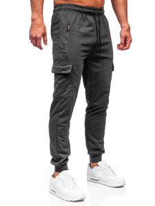 Pantalon jogger cargo pour homme graphite Bolf JX5061