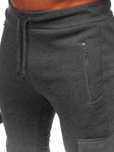 Pantalon jogger cargo rembourré pour homme graphite Bolf HW2207