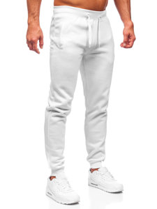 Pantalon jogger pour homme blanc Bolf XW01