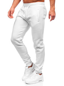 Pantalon jogger pour homme blanc Bolf XW01