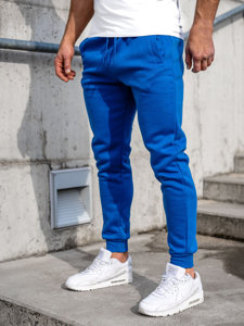 Pantalon jogger pour homme bleu Bolf CK01