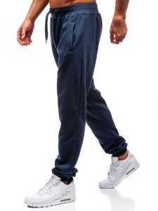 Pantalon jogger pour homme bleu foncé Bolf XW01