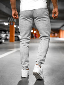 Pantalon jogger pour homme gris Bolf XW01-A