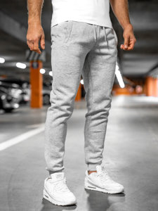 Pantalon jogger pour homme gris Bolf XW01-A